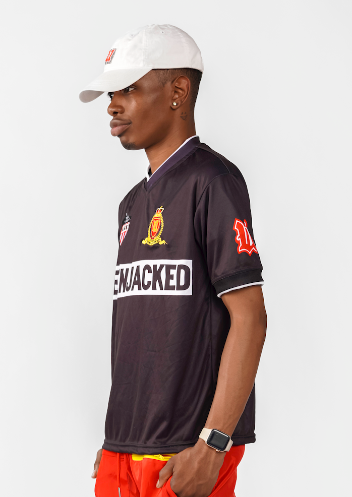 Futbol Jersey ( BLACK )