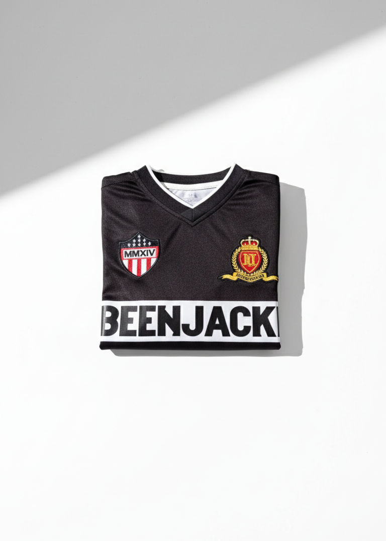 Futbol Jersey ( BLACK )