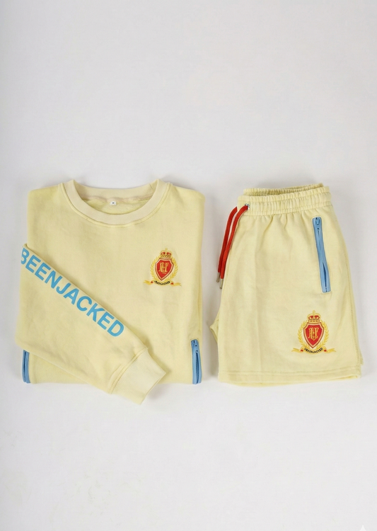 sweatshort and short set